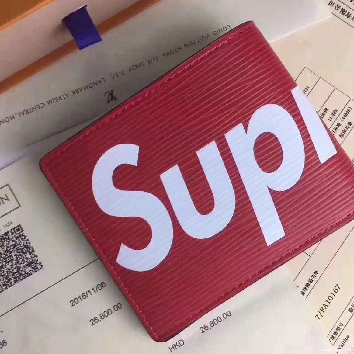 supreme pocket wallet Louis Vuitton 0502